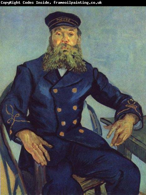 Vincent Van Gogh Joseph Roulin the Postmaster